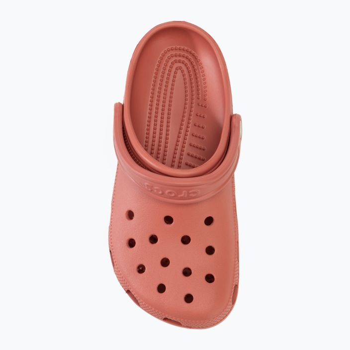 Crocs Classic strawberry wine slides 6