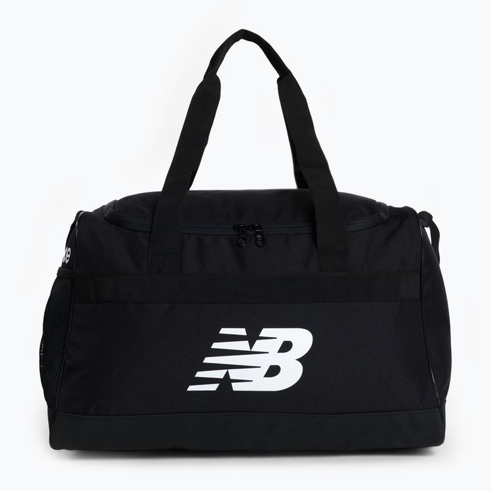 New Balance Team Duffel Bag Sm black and white LAB13508BK training bag