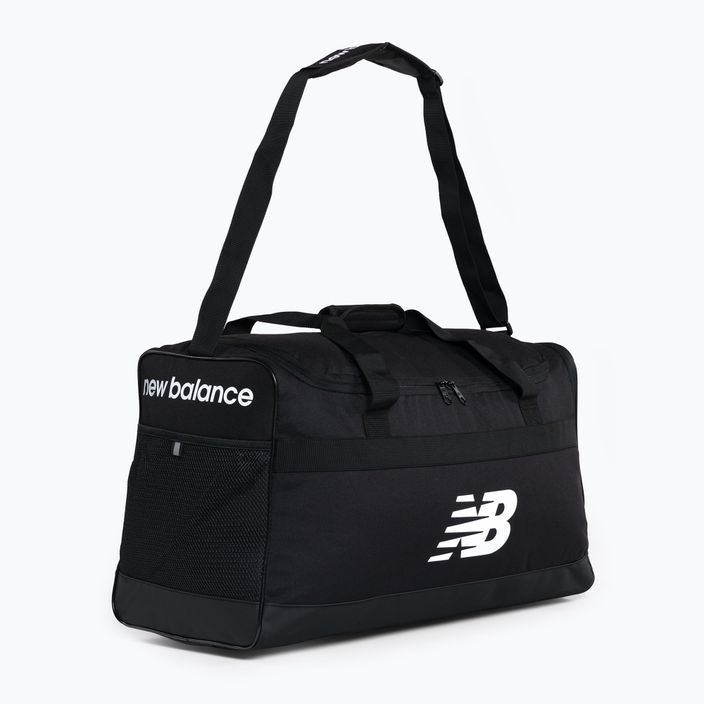 New Balance Team Duffel Bag Med training bag black and white LAB13509BK 2