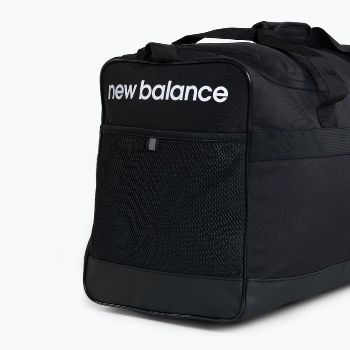 New Balance Team Duffel Bag Med training bag black and white LAB13509BK 3