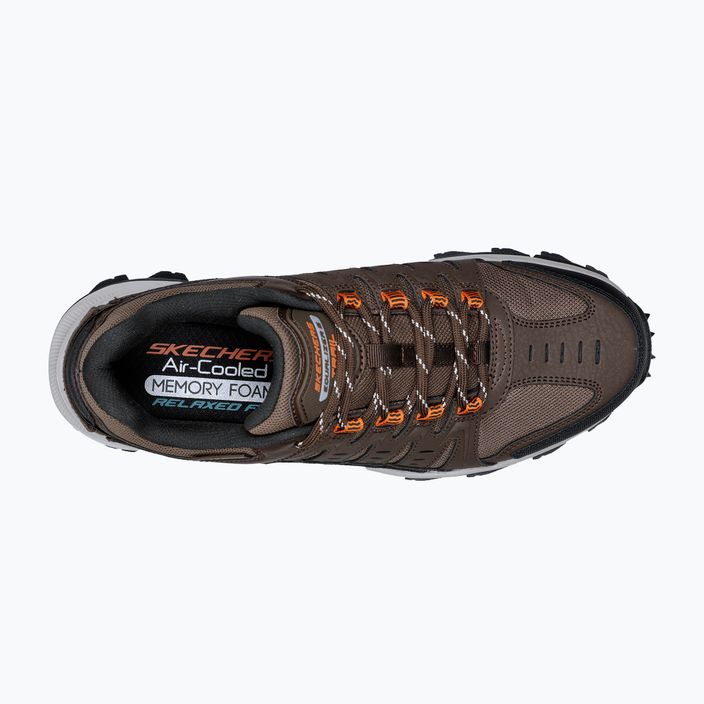 SKECHERS Equalizer 5.0 Trail Solix brown/orange men's trekking shoes 11