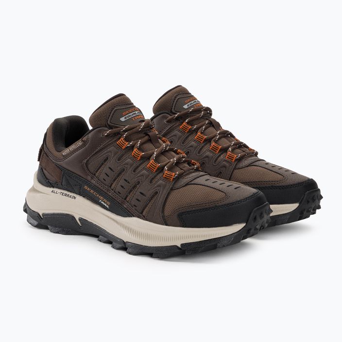 SKECHERS Equalizer 5.0 Trail Solix brown/orange men's trekking shoes 4