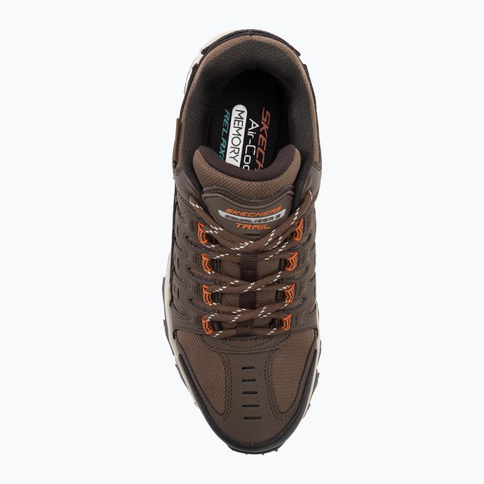 SKECHERS Equalizer 5.0 Trail Solix brown/orange men's trekking shoes 6