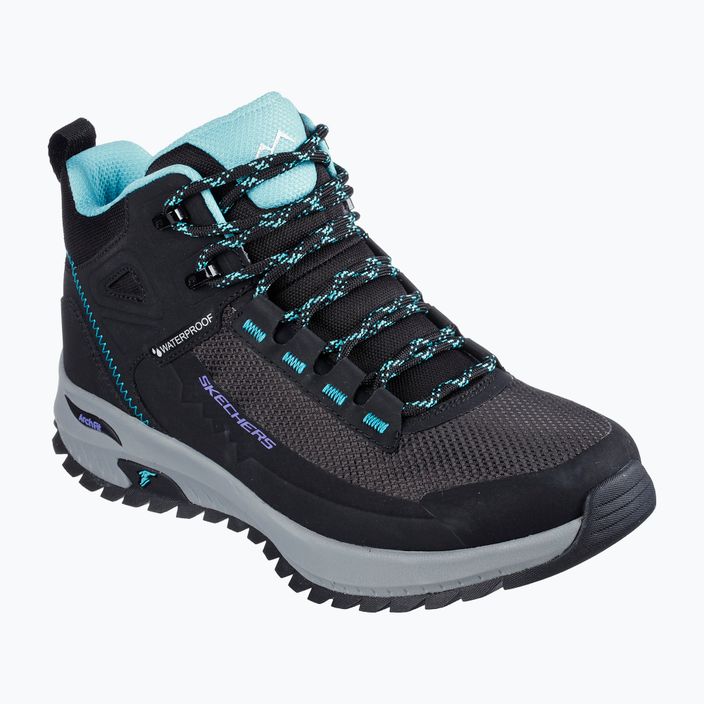 Women's trekking shoes SKECHERS Arch Fit Discover Elevation Gain black/blue 7