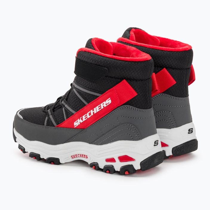 SKECHERS D'Lites children's trekking boots black/red 3