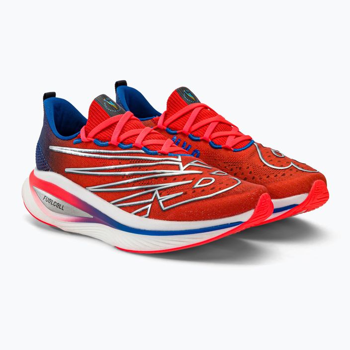Women's Running Shoes New Balance TCS New York City Marathon FuelCell SC Elite V3 red WRCELNY3 4