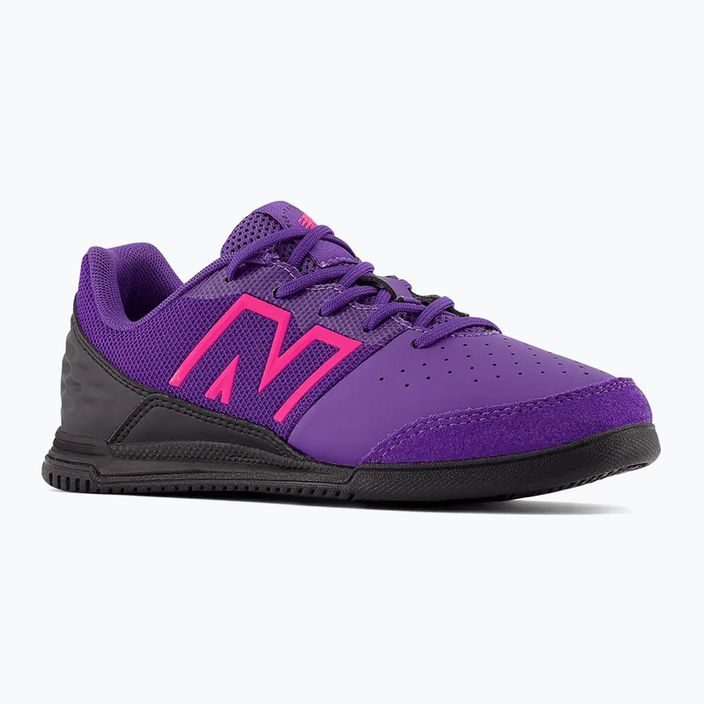 New Balance Audazo V6 Command IN children's football boots purple 10