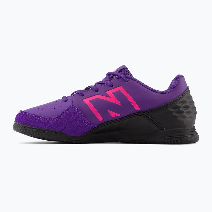 New Balance Audazo V6 Command IN children's football boots purple 12