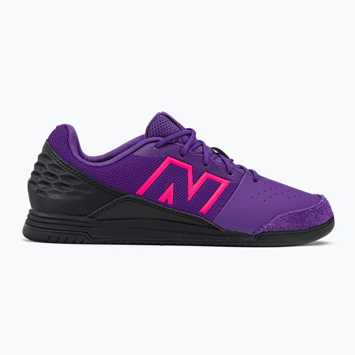 New Balance Audazo V6 Command IN children's football boots purple 2