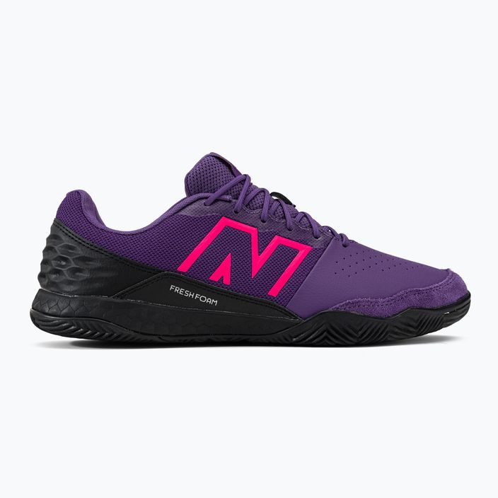 New Balance men's football boots Audazo V6 Command IN purple-black SA2IPH6.D.075 2