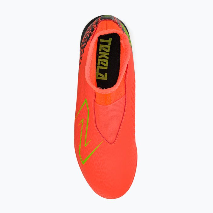 New Balance Tekela V4 Magique TF children's football boots neon dragonfly 6