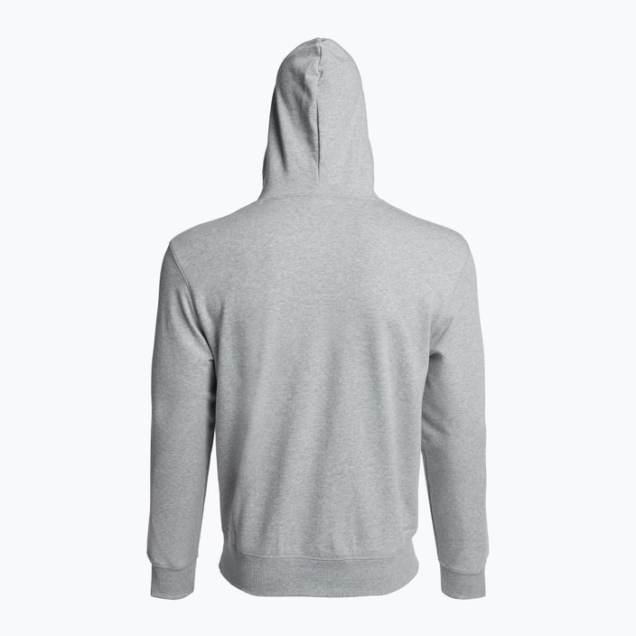Men's training sweatshirt New Balance Essentials Stacked Logo French Terry Hoodie grey MT31537AG 6