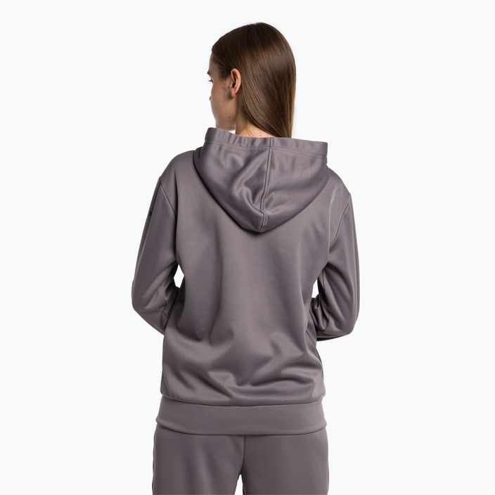 Women's training sweatshirt New Balance Relentless Performance Fleece Full Zip grey WJ13174ZNC 3
