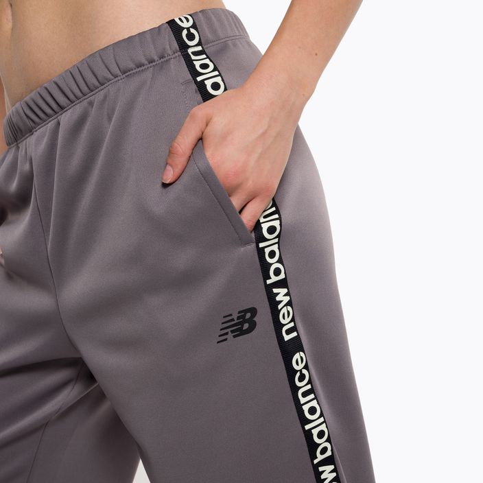 Women's training trousers New Balance Relentless Performance Fleece grey WP13176ZNC 4
