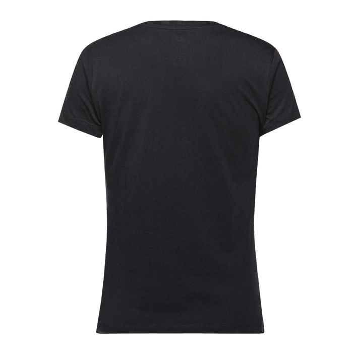 Women's New Balance Essentials Stacked Logo Co T-shirt black WT31546BK 6