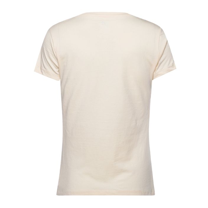 Women's New Balance Essentials Stacked Logo Co beige T-shirt WT31546TCM 6