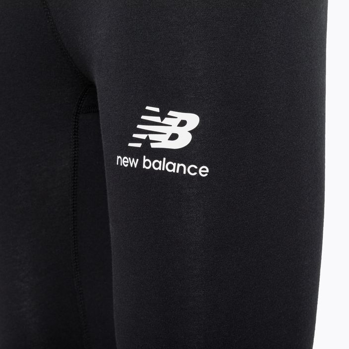 Women's training leggings New Balance Tight Essentials Stacked Logo Cotton black WP31509BK 7