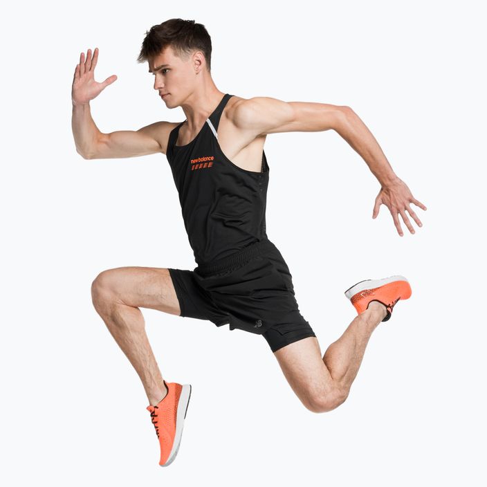 New Balance Accelerate Pacer 5" men's running shorts black MS31244BK 2