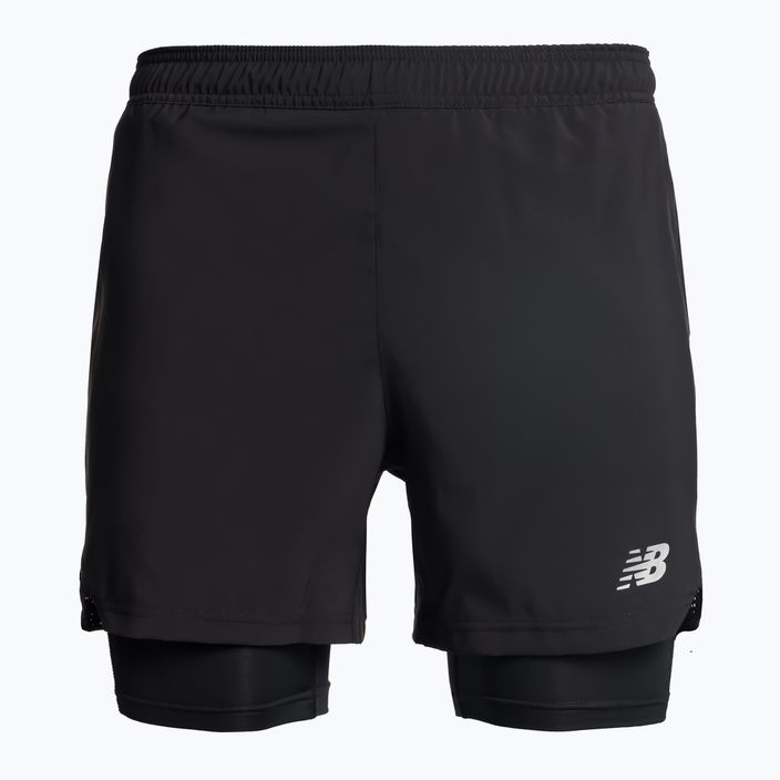 New Balance Accelerate Pacer 5" men's running shorts black MS31244BK 5