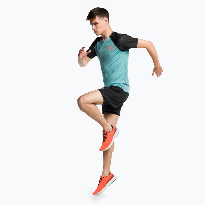 Men's New Balance Top Accelerate Pacer blue running shirt MT31241FAD 2