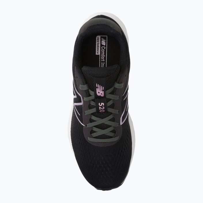 New Balance women's running shoes black W520LB8.B.070 6