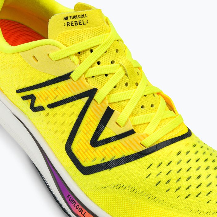 New Balance FuelCell Rebel v3 yellow men's running shoes MFCXCP3.D.085 8