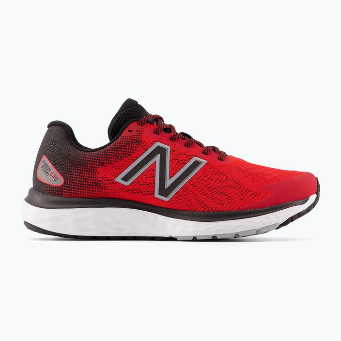 New Balance men's running shoes red M680CR7.D.095 11