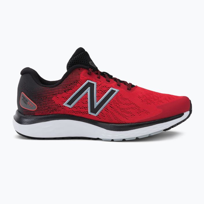 New Balance men's running shoes red M680CR7.D.095 2