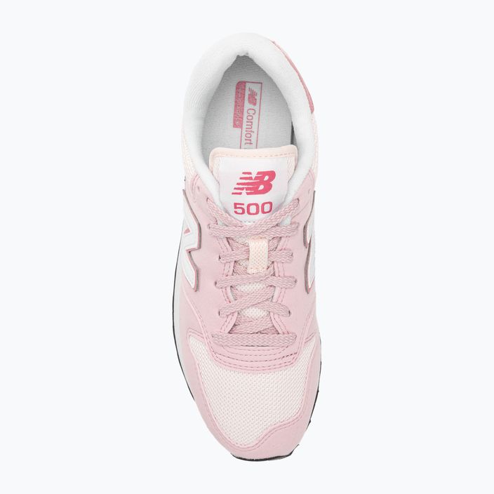 Women's New Balance GW500V2 pink shoes 6
