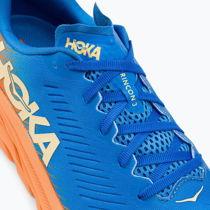 HOKA men's running shoes Rincon 3 blue-orange 1119395-CSVO 9