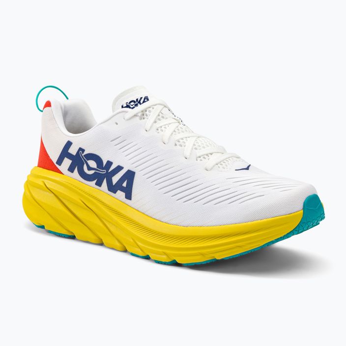 HOKA men's running shoes Rincon 3 white 1119395-WEGG
