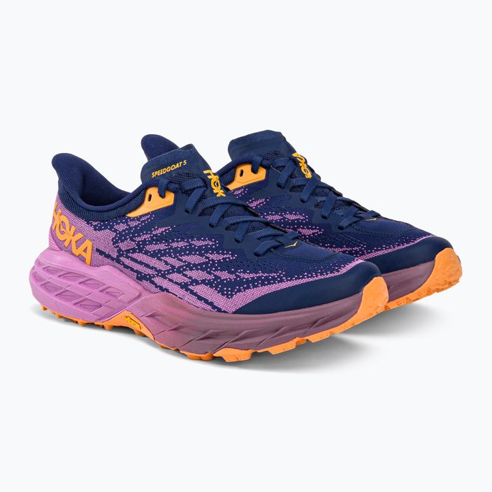 Women's running shoes HOKA Speedgoat 5 blue 1123158-BBCY 5