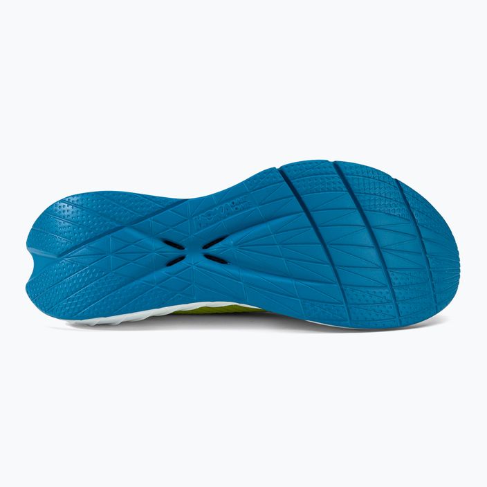 HOKA men's running shoes Carbon X 3 blue/yellow 1123192-CEPR 6
