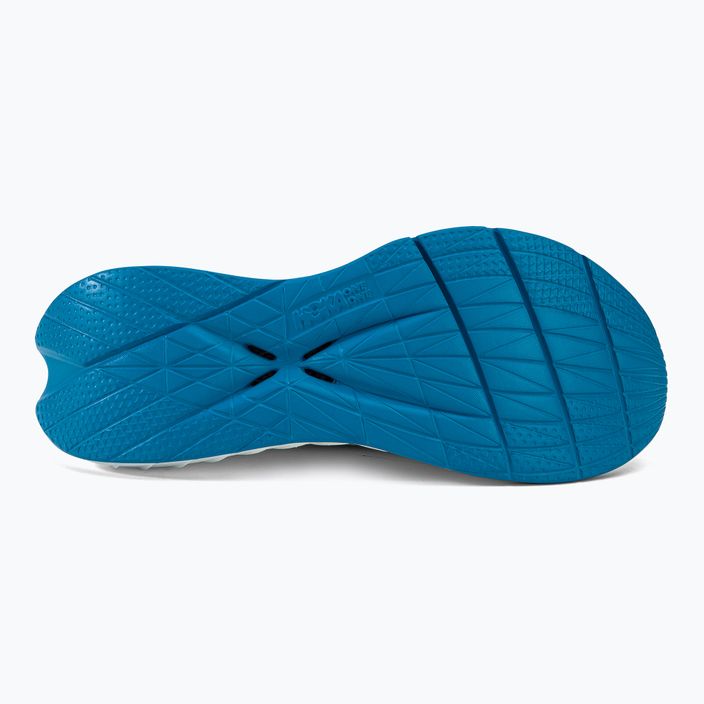 Women's running shoes HOKA Carbon X 3 blue-yellow 1123193-CEPR 8