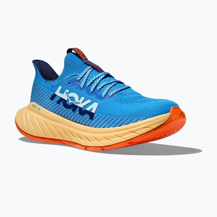 Men's running shoes HOKA Carbon X 3 coastal sky/bellwether blue 7