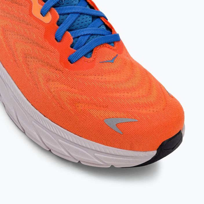 HOKA men's running shoes Arahi 6 orange 1123194-VOCS 7