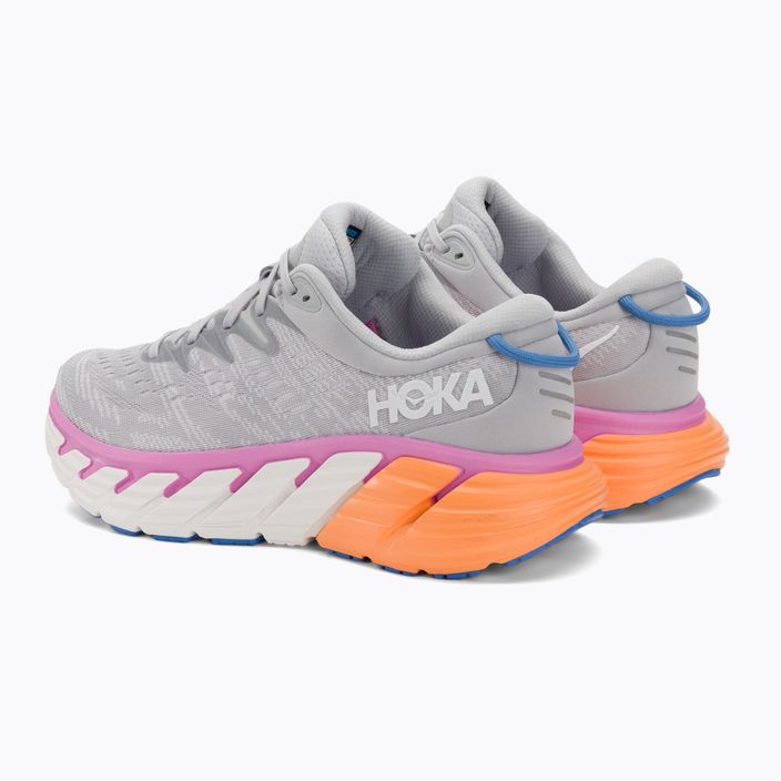 Women's running shoes HOKA Gaviota 4 harbor mist/nimbus cloud 3
