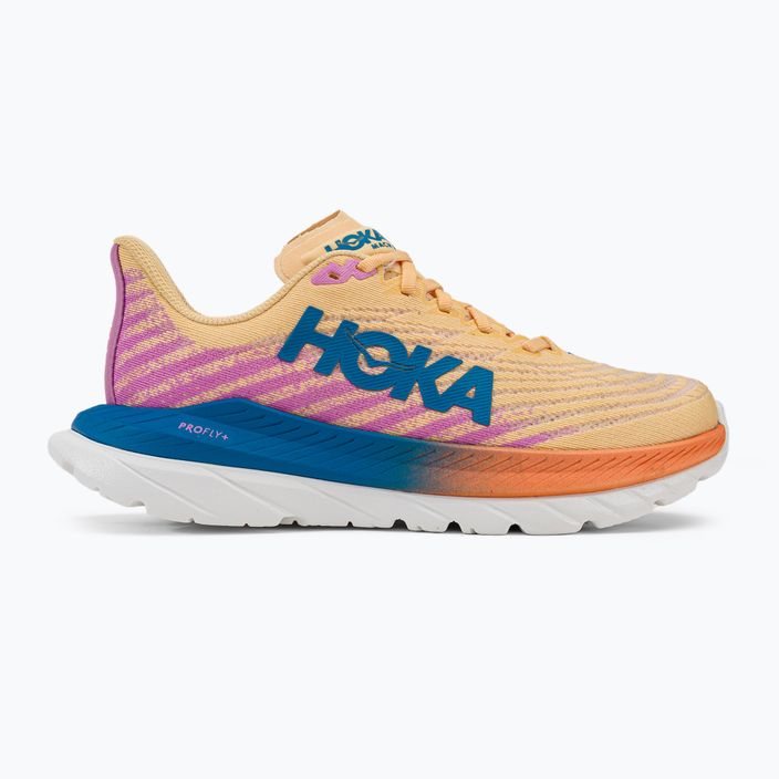 Women's running shoes HOKA Mach 5 orange-purple 1127894-ICYC 2