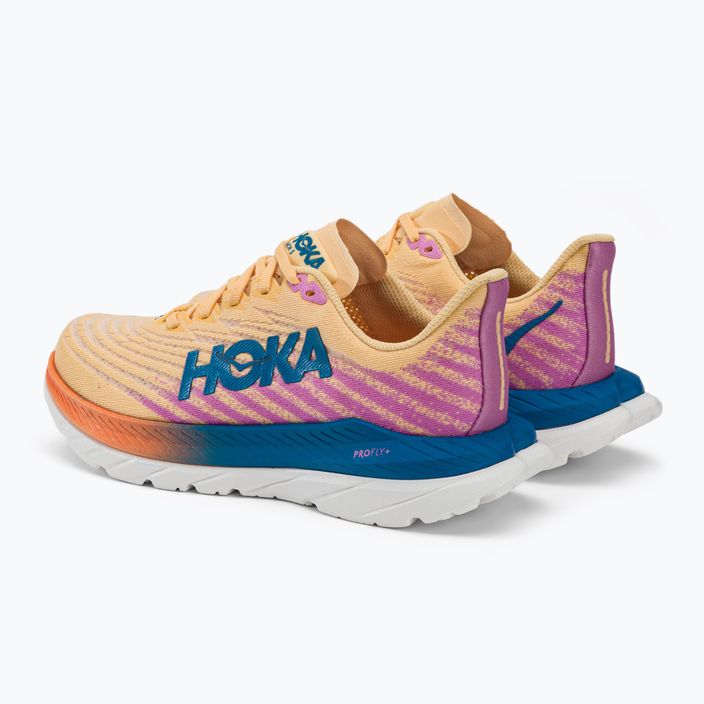 Women's running shoes HOKA Mach 5 orange-purple 1127894-ICYC 4