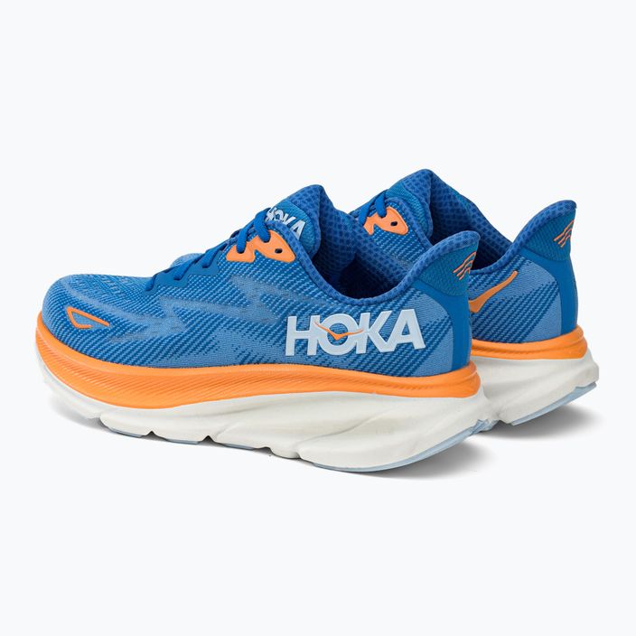 HOKA men's running shoes Clifton 9 blue 1127895-CSAA 4