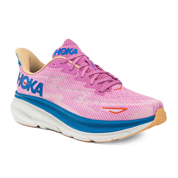 Women's running shoes HOKA Clifton 9 pink 1127896-CSLC 11