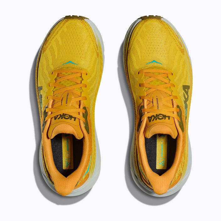 Men's running shoes HOKA Challenger ATR 7 passion fruit/golden yellow 12
