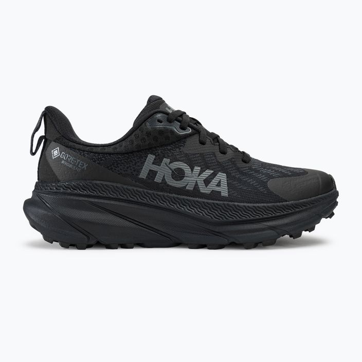 Women's running shoes HOKA Challenger ATR 7 black/black 2