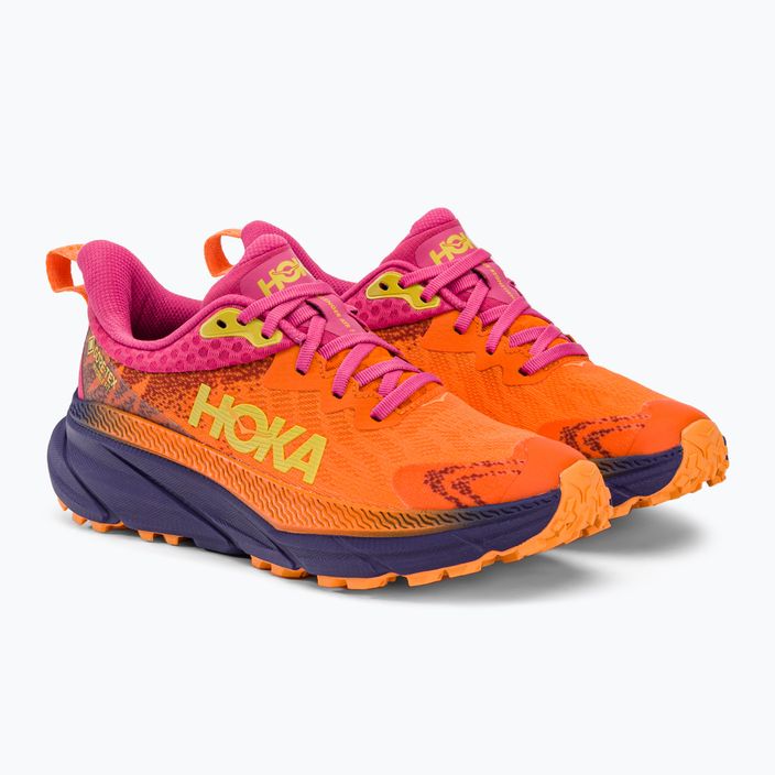 Women's running shoes HOKA Challenger ATR 7 GTX orange-pink 1134502-VOPY 6