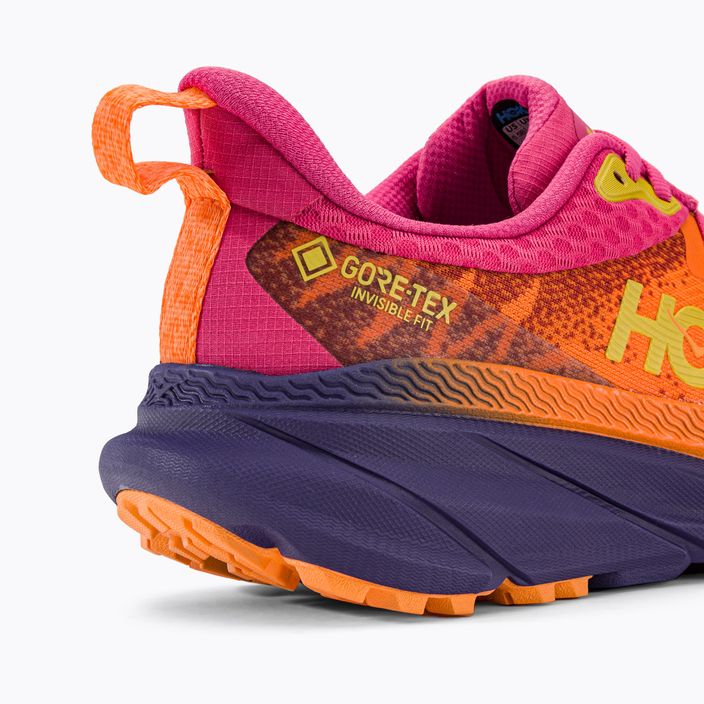 Women's running shoes HOKA Challenger ATR 7 GTX orange-pink 1134502-VOPY 10