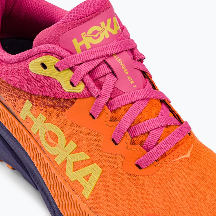Women's running shoes HOKA Challenger ATR 7 GTX orange-pink 1134502-VOPY 12