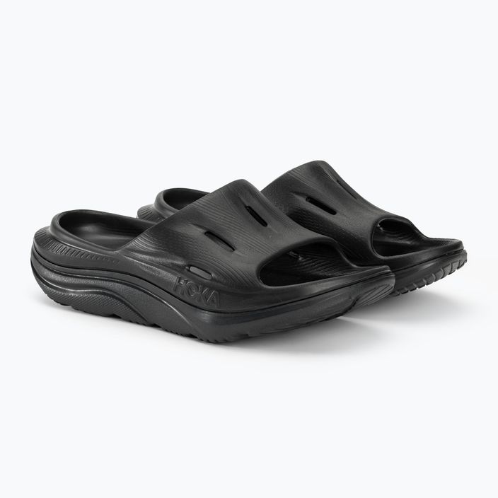 HOKA ORA Recovery Slide 3 black/black slides 5