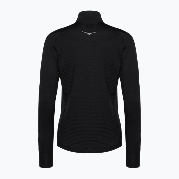 Women's running sweatshirt HOKA 1/2 Zip black 2