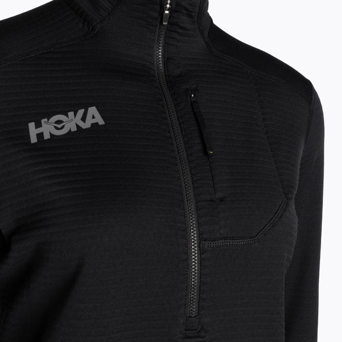 Women's running sweatshirt HOKA 1/2 Zip black 3