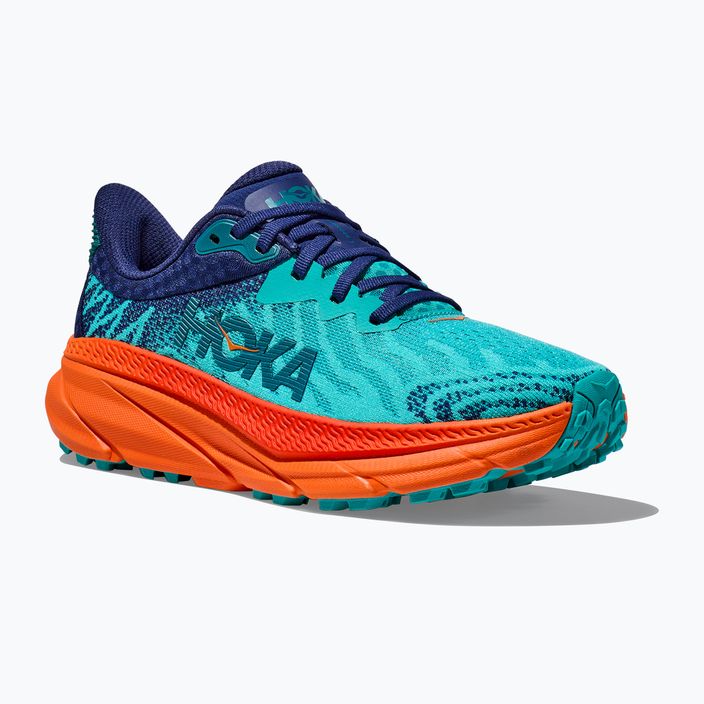Women's running shoes HOKA Challenger ATR 7 ceramic/vibrant orange 7
